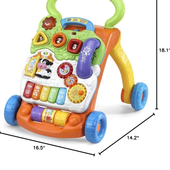 VTech Sit-to-Stand Learning Walker New In Box Never Opened - Picture 2 of 6